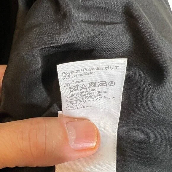 J.Crew $198 Womens One Button Blazer in Black Size 24 BO597 - Picture 8 of 8